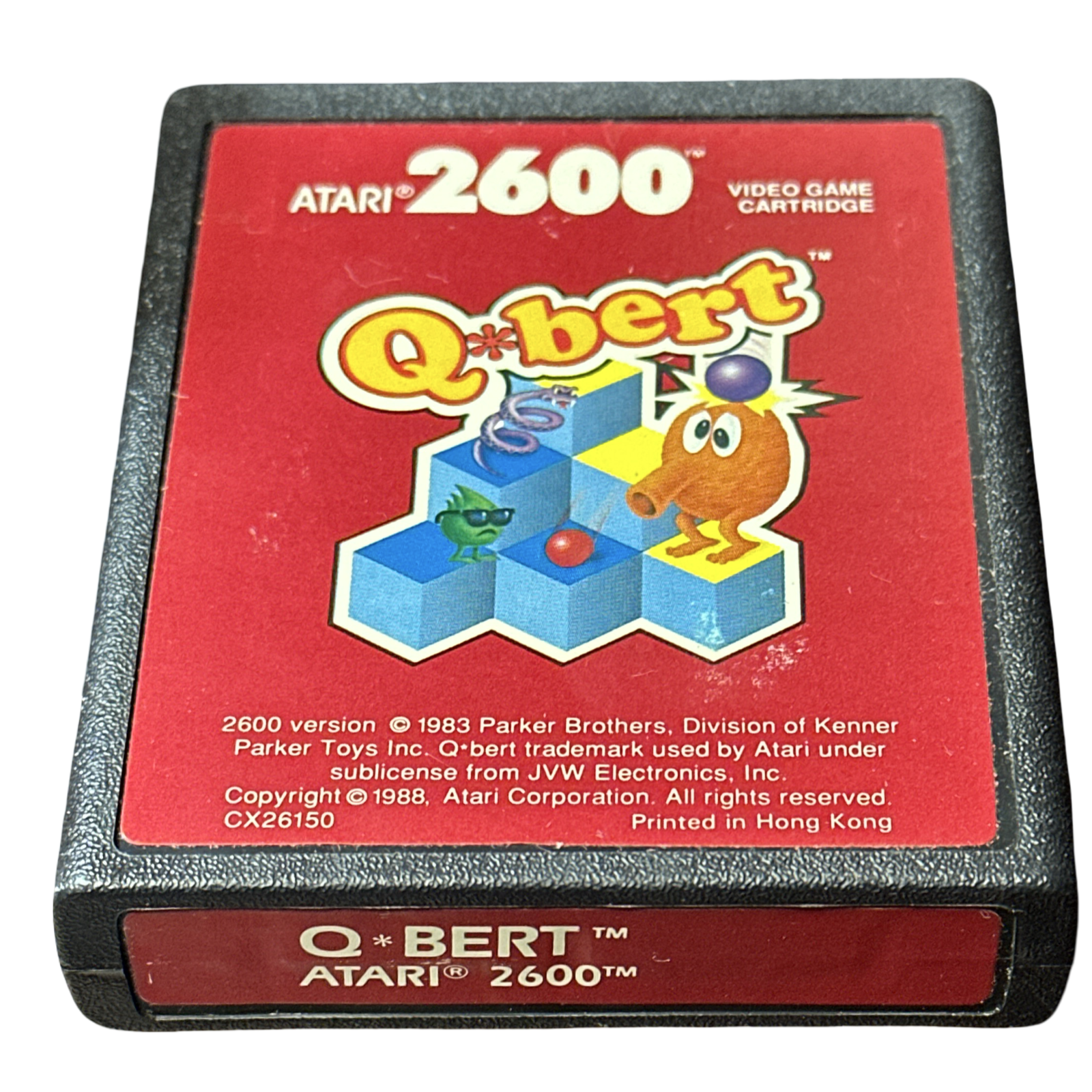Q*bert [Red Label] - Atari 2600