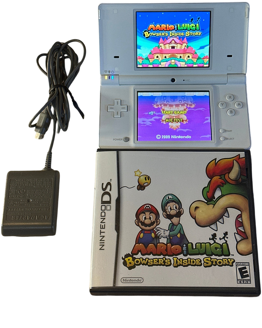 White Nintendo DSi [Mario & Luigi Bundle] (Refurbished)