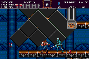 Castlevania The New Generation Sega Genesis Mega Drive Video Game 1994