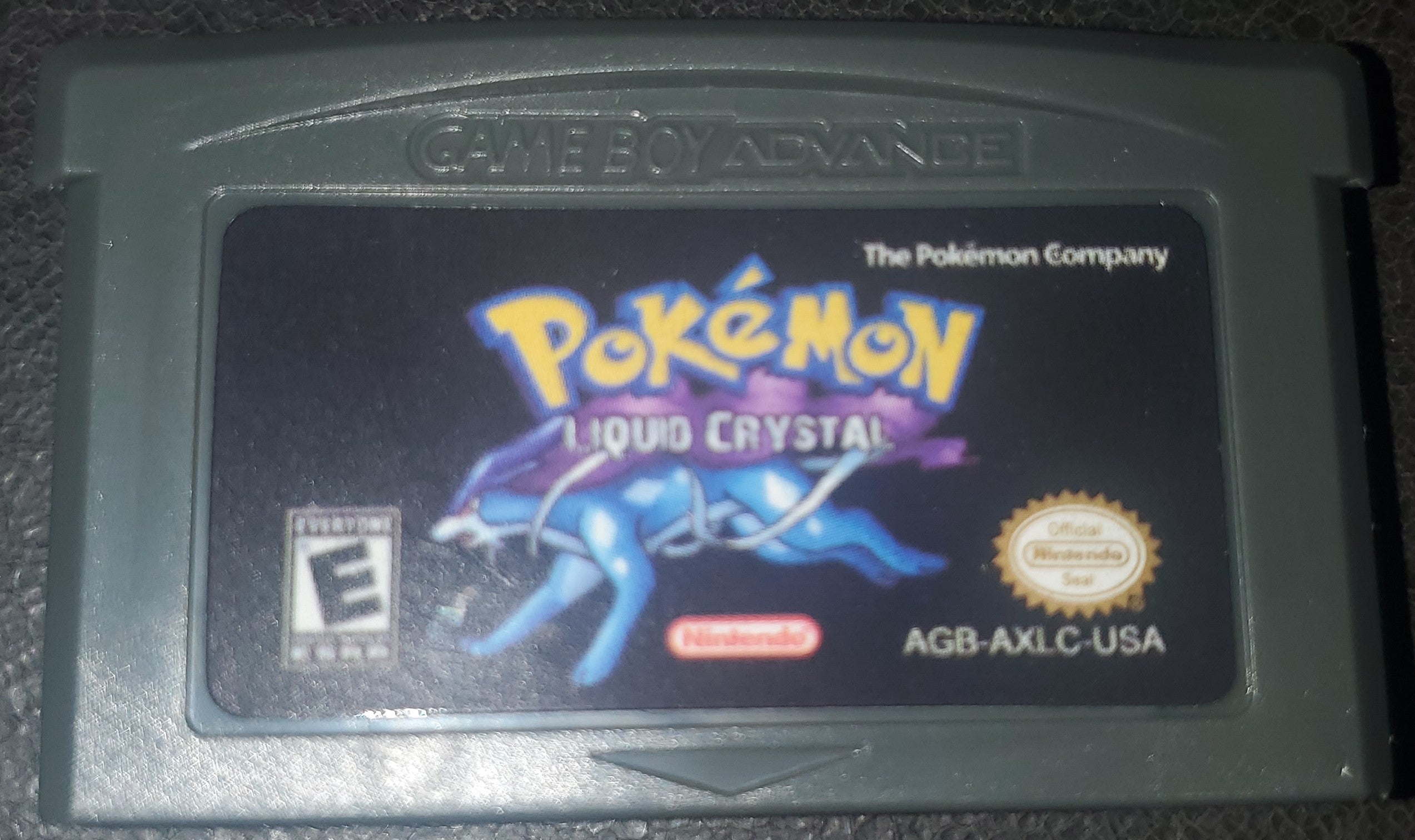 Pokemon Liquid Crystal GBA ROM Hack Video Game Custom Gameboy Advance