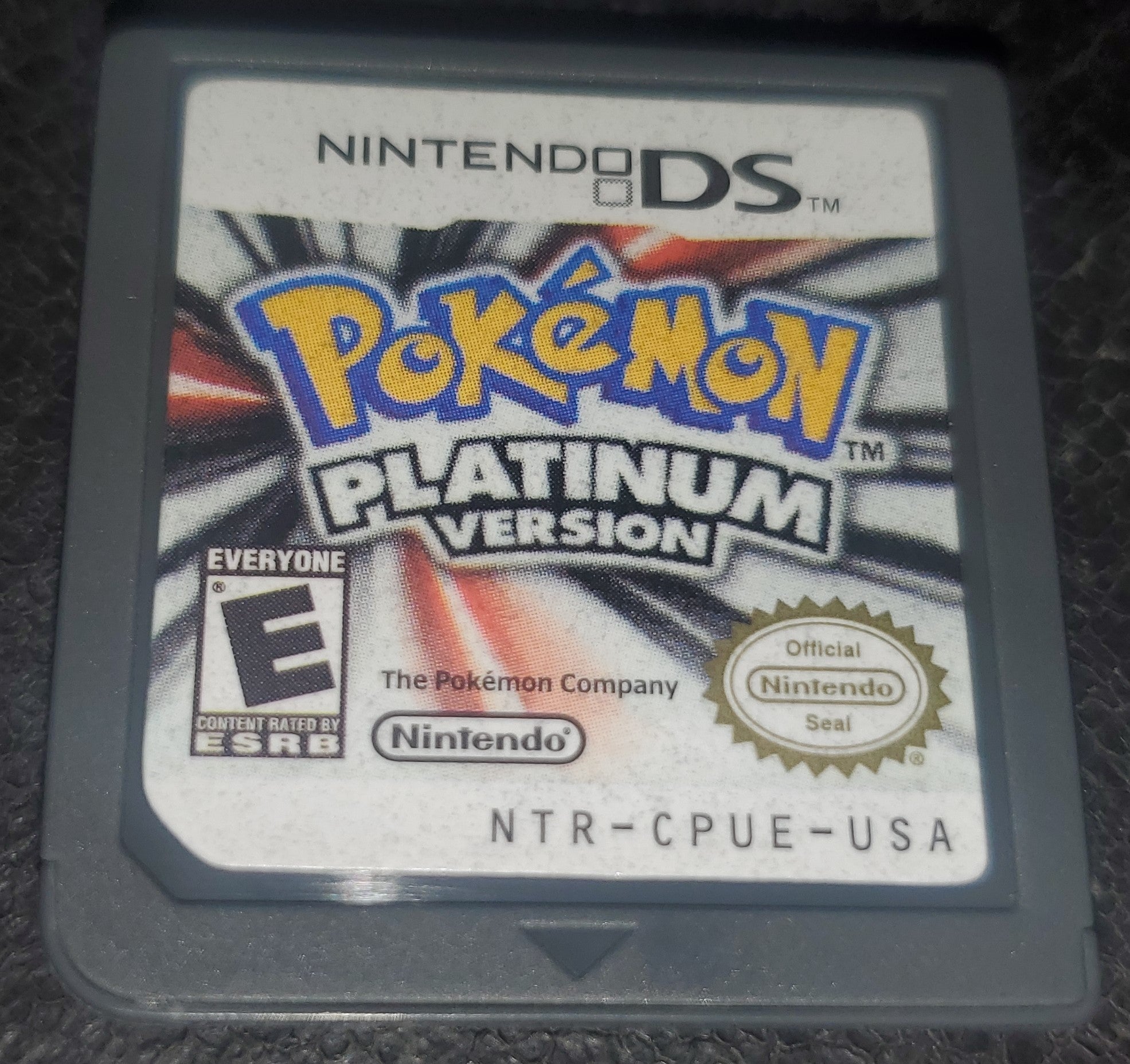 Nintendo DS Video Game Cartridge Collection NDS Pokemon