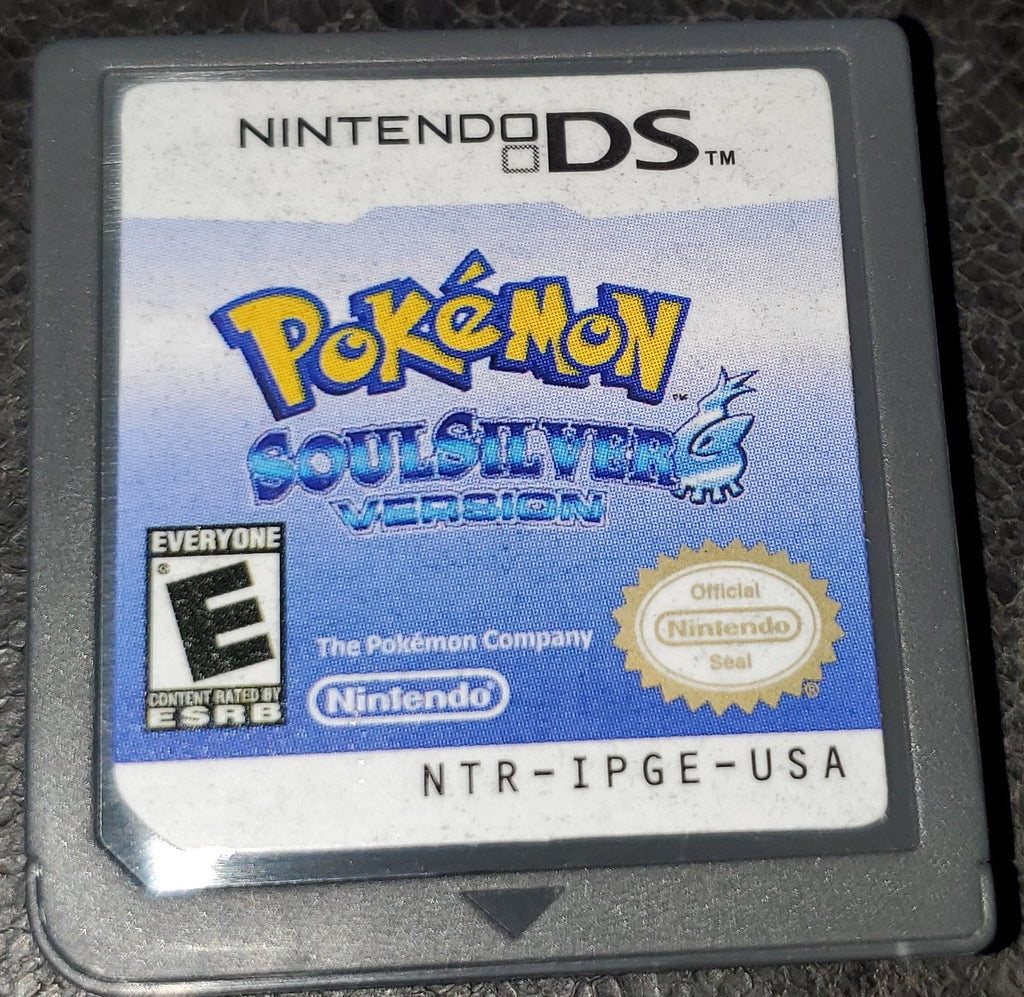 Nintendo DS Video Game Cartridge Collection NDS Pokemon