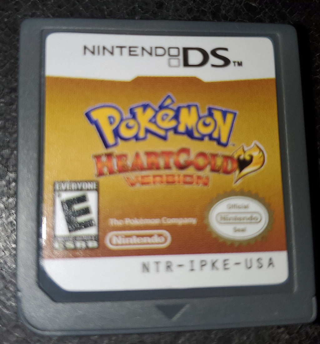 Nintendo DS Video Game Cartridge Collection NDS Pokemon
