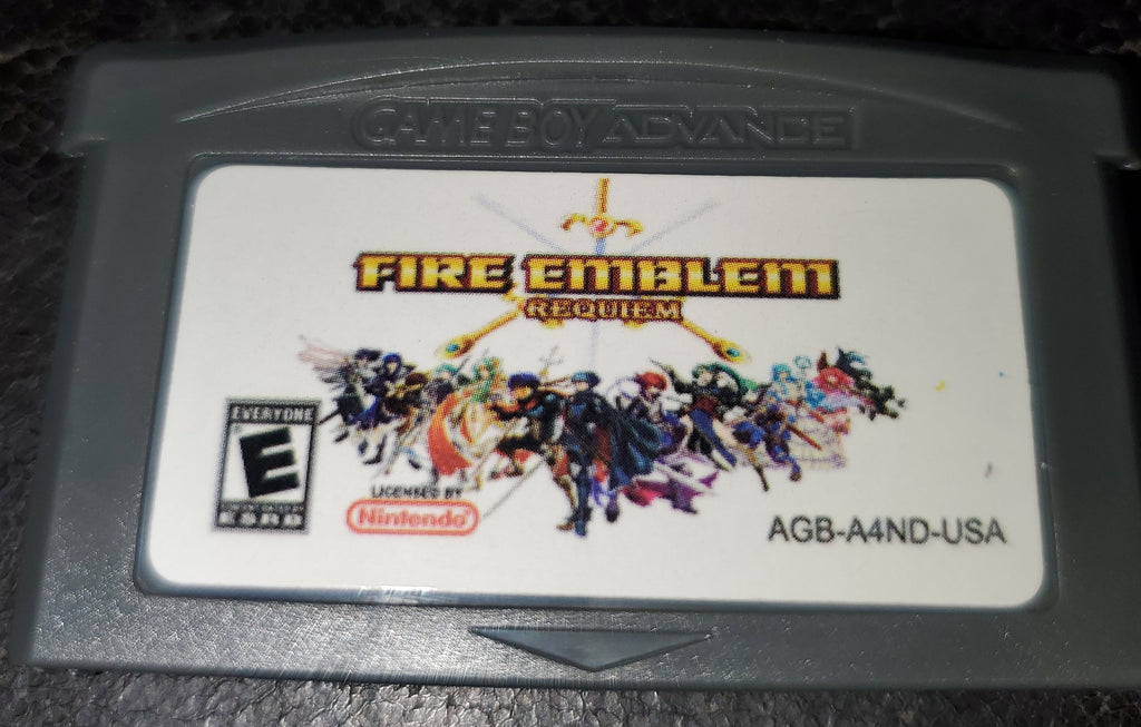 Fire Emblem Requiem GBA Video Game Nintendo Game Boy Advance