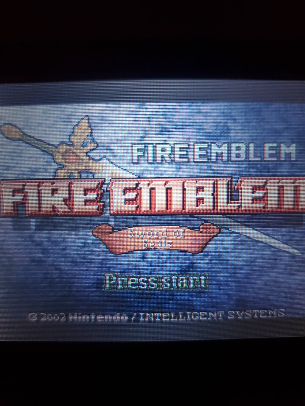 Fire Emblem Sword of Seals GBA Video Game Boy Advance 2002