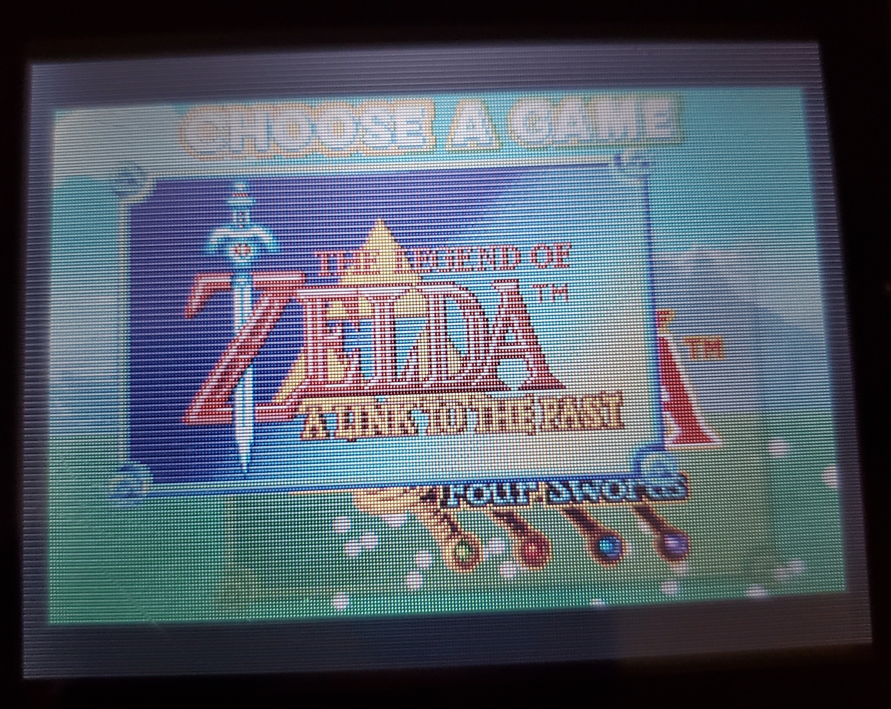 Legend of Zelda Link to the Past, 4 Swords GBA Video Game Boy Advance