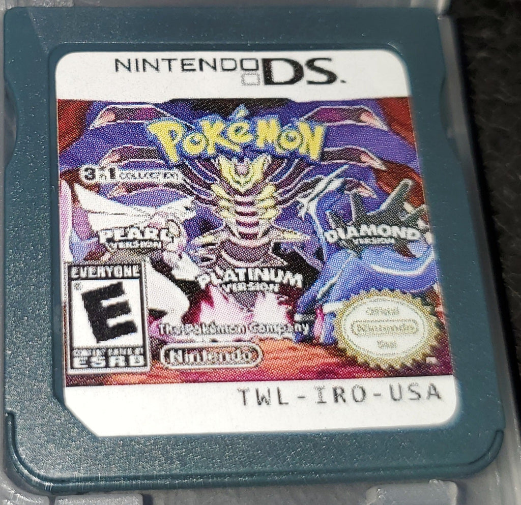 Nintendo DS Video Game Cartridge Collection NDS Pokemon