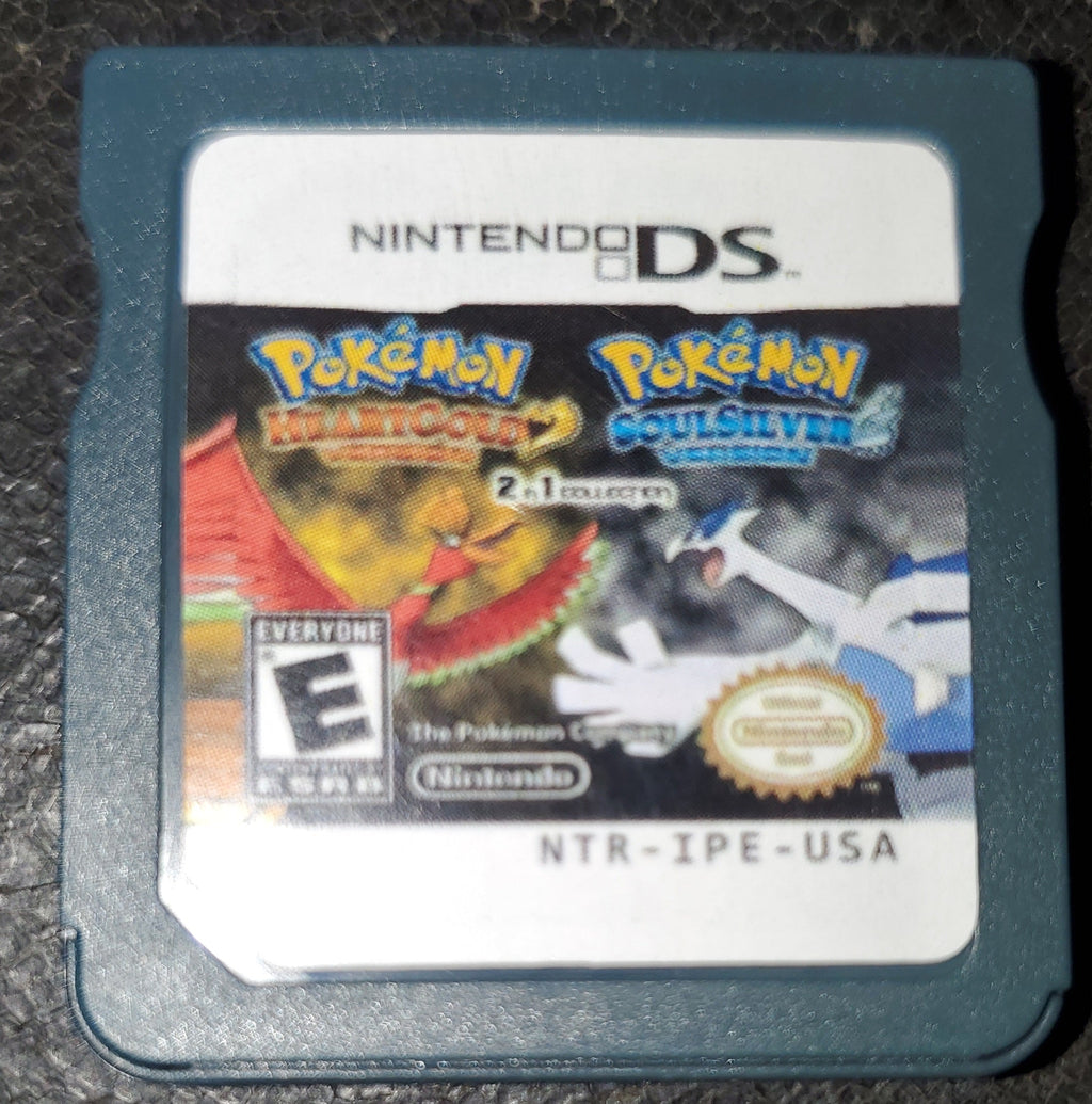 Nintendo DS Video Game Cartridge Collection NDS Pokemon