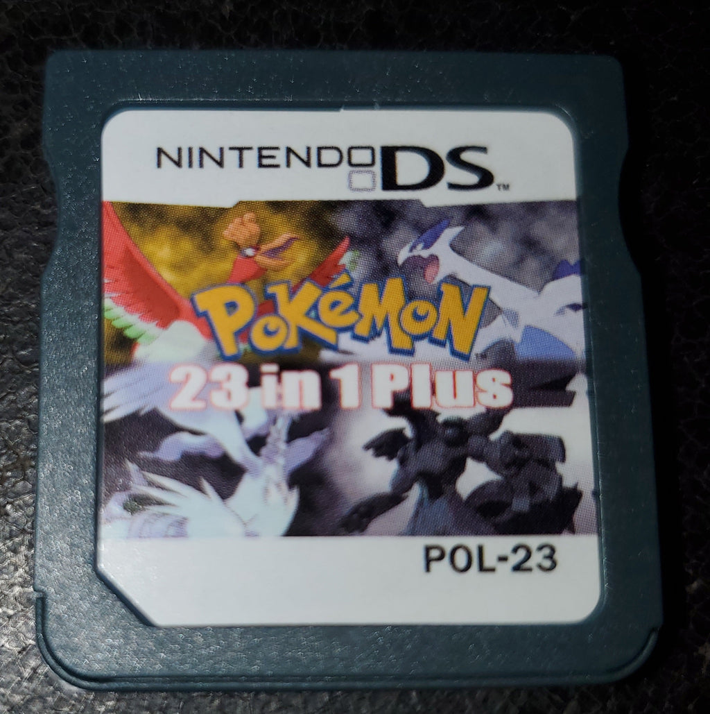 Nintendo DS Video Game Cartridge Collection NDS Pokemon