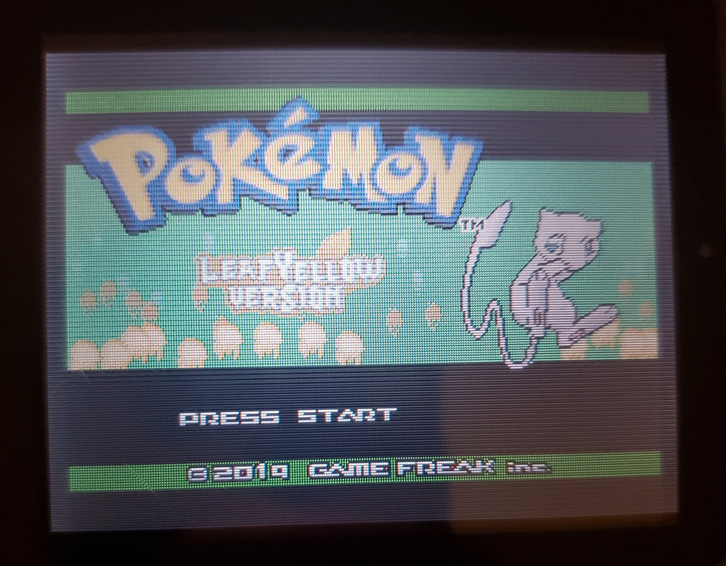 Pokemon Leaf Yellow GBA ROM Hack Video Game Custom Gameboy Advance