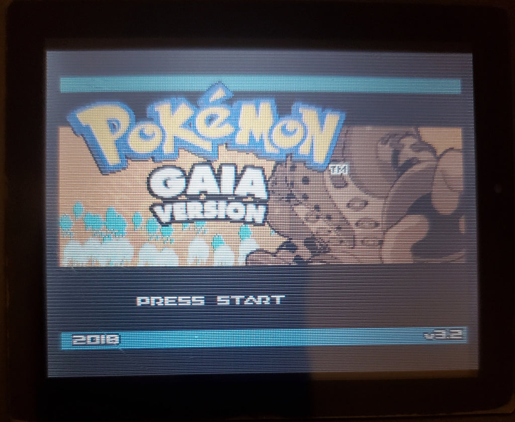 Pokemon Gaia GBA ROM Hack Video Game Custom Gameboy Advance