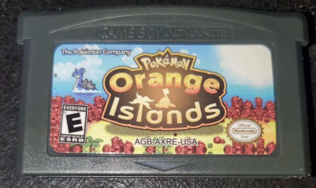 Pokemon Orange Islands GBA ROM Hack Video Game Custom Gameboy Advance Spanish