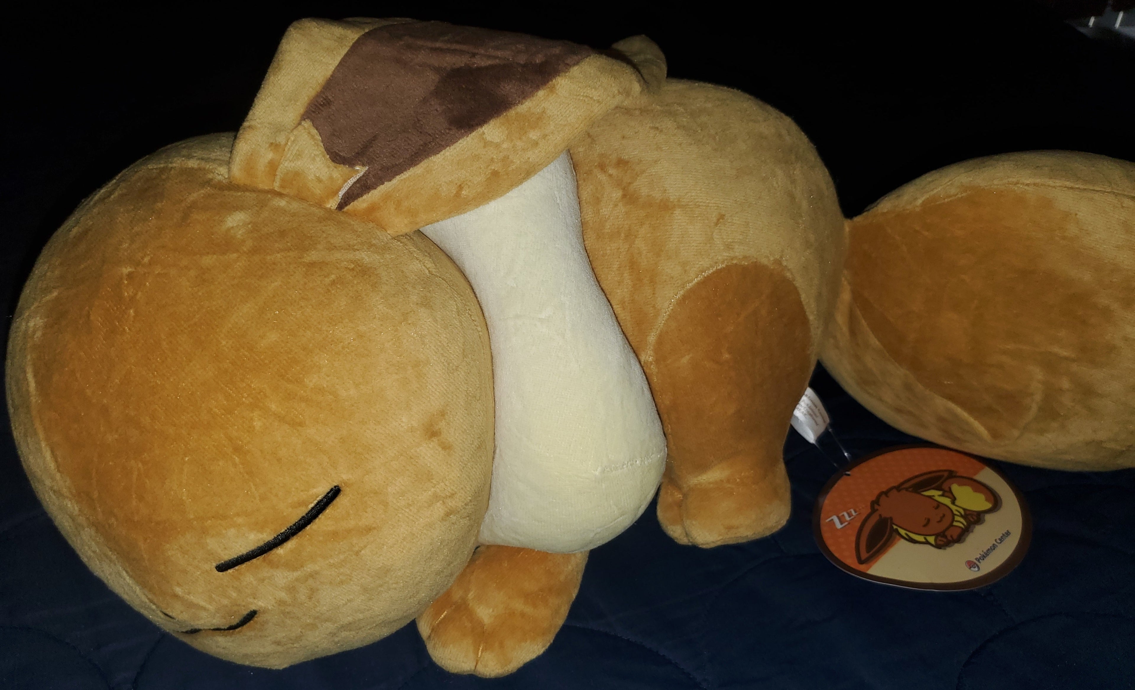 Pokemon Center Eevee Sleeper Plush Eeveelutions Plush Rare Authentic