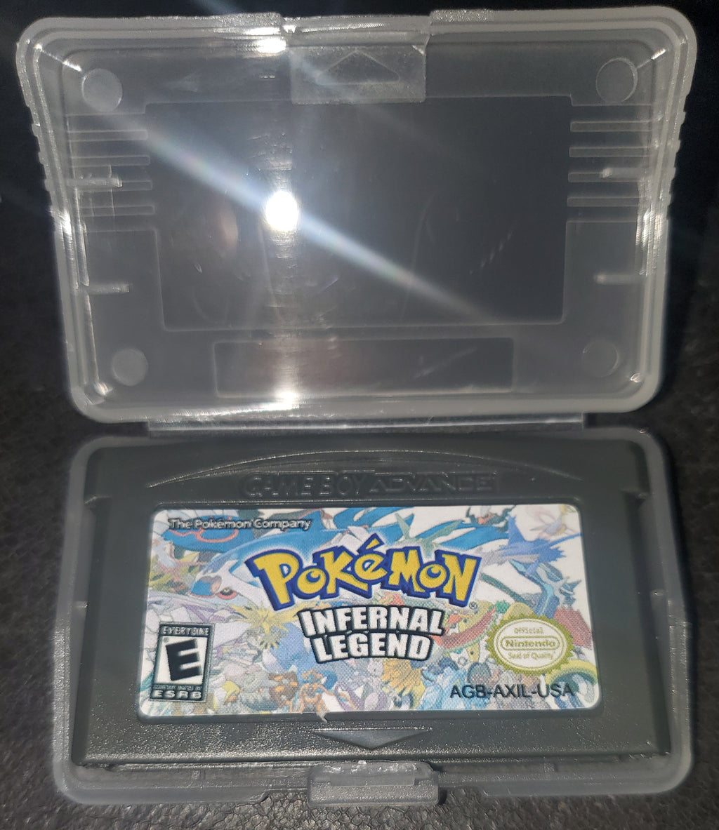 Pokemon Infernal Legends GBA ROM Hack Video Game Gameboy Advance