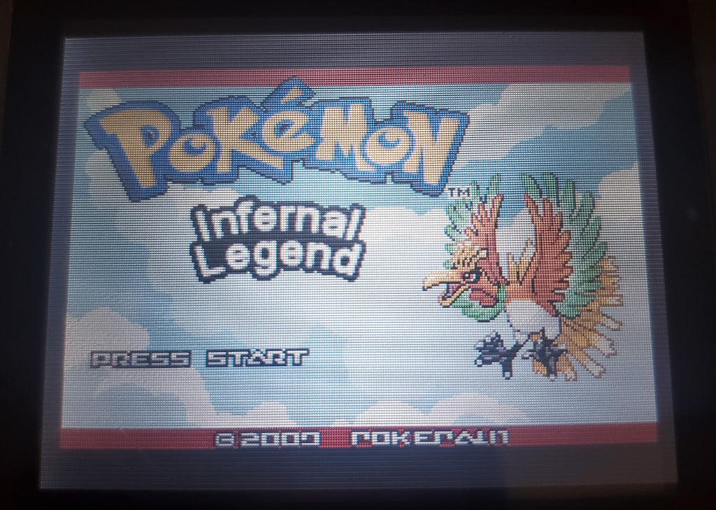 Pokemon Infernal Legends GBA ROM Hack Video Game Gameboy Advance