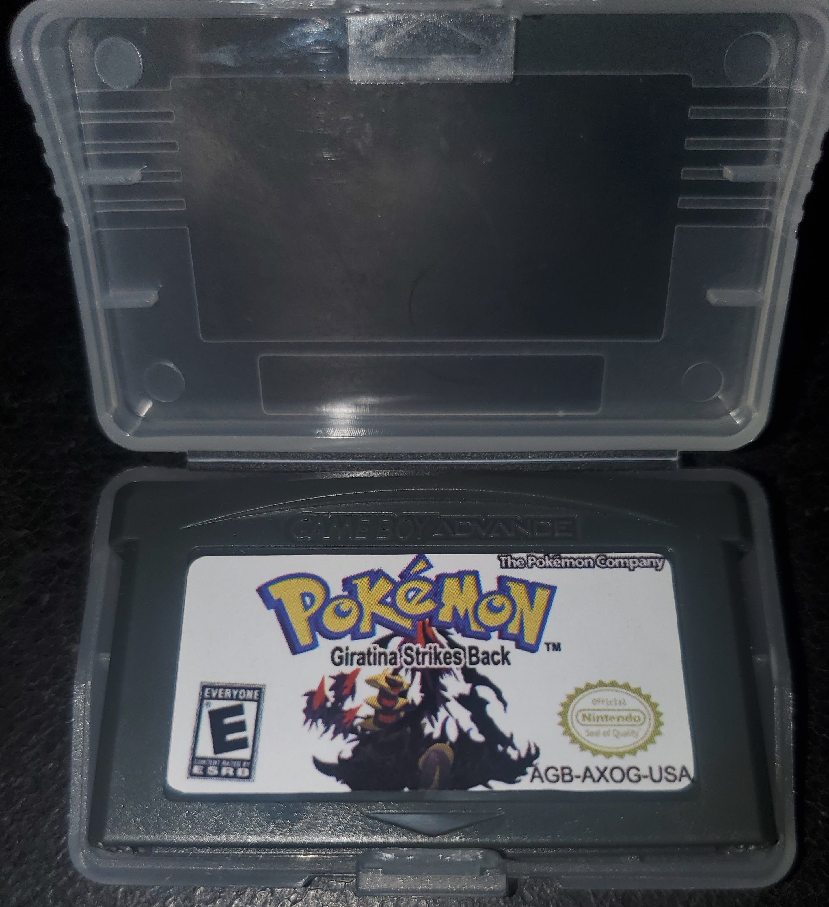 Pokemon Giratina Strikes Back GBA ROM Hack Video Game Boy Advance