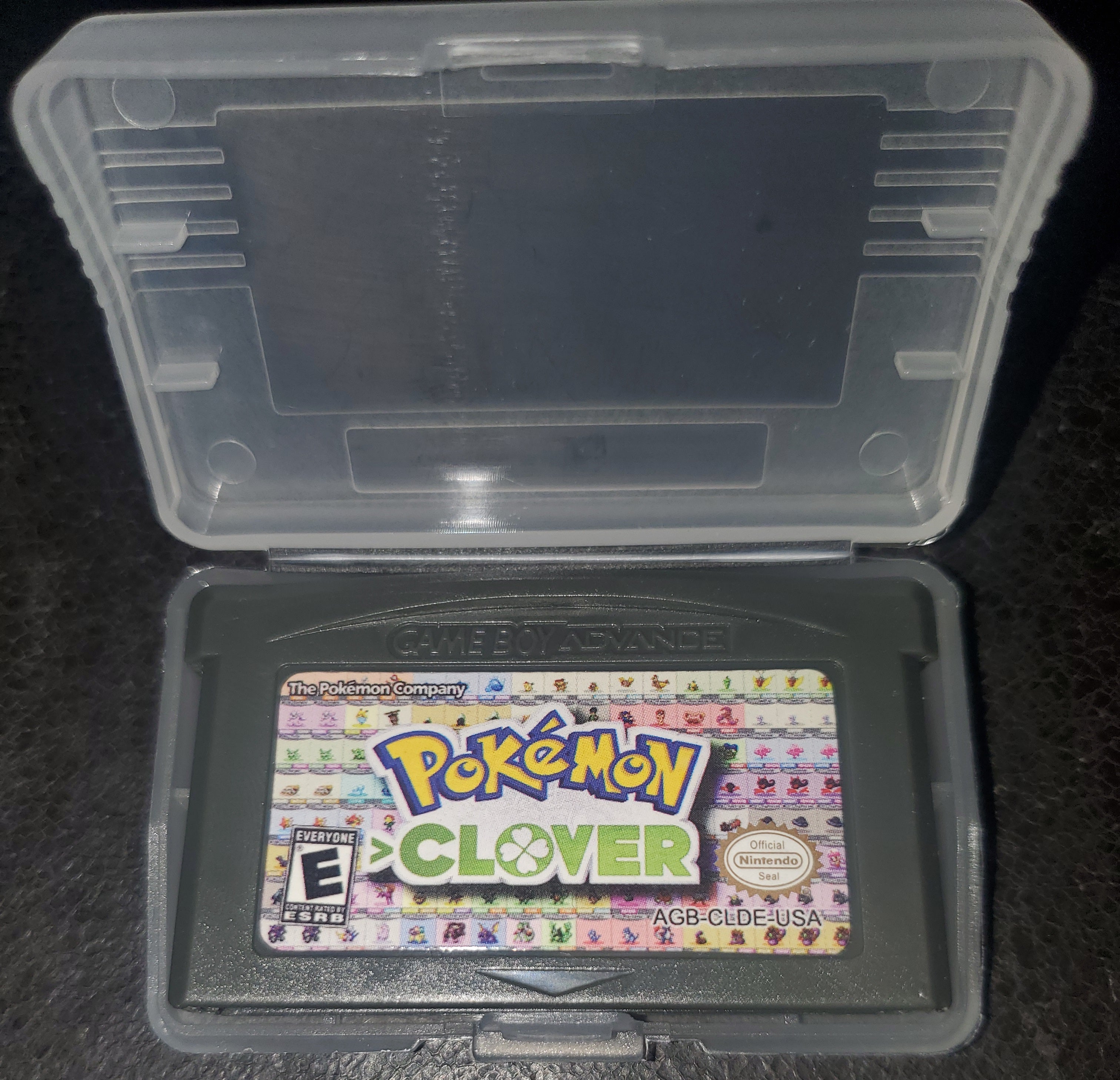Pokemon Clover GBA ROM Hack Video Game V 1.3.3 Custom Gameboy Advance