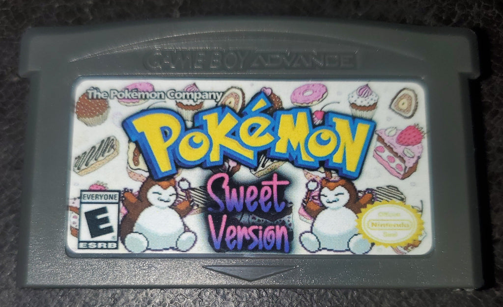 Pokemon Sweet Tooth GBA ROM Hack Video Game Custom Gameboy Advance