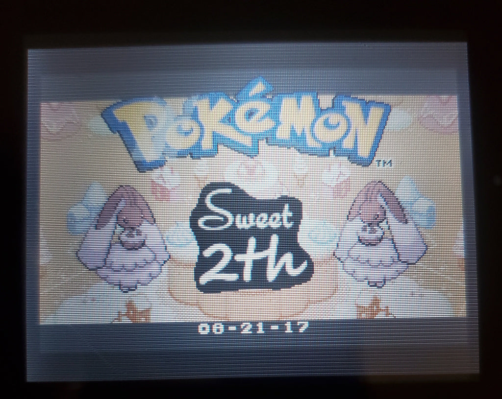 Pokemon Sweet Tooth GBA ROM Hack Video Game Custom Gameboy Advance
