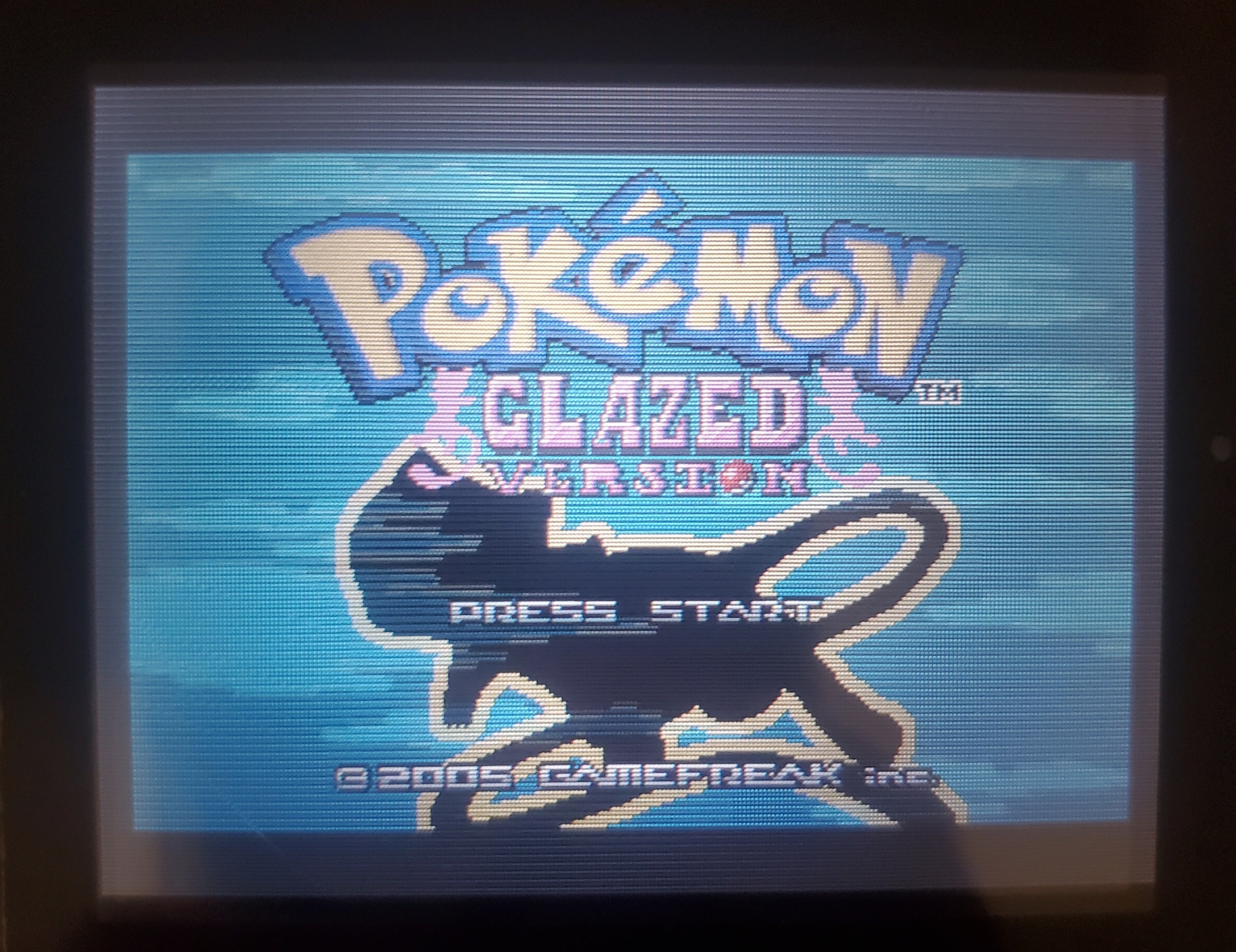 Pokemon Glazed GBA ROM Hack Video Game Custom Gameboy Advance
