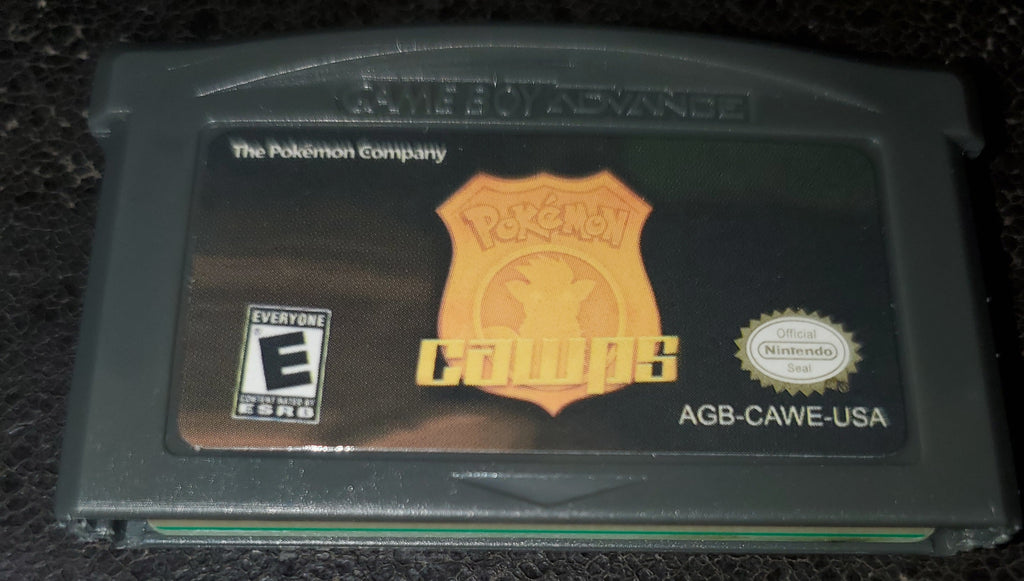Pokemon Cawps GBA ROM Hack Video Game Custom Gameboy Advance
