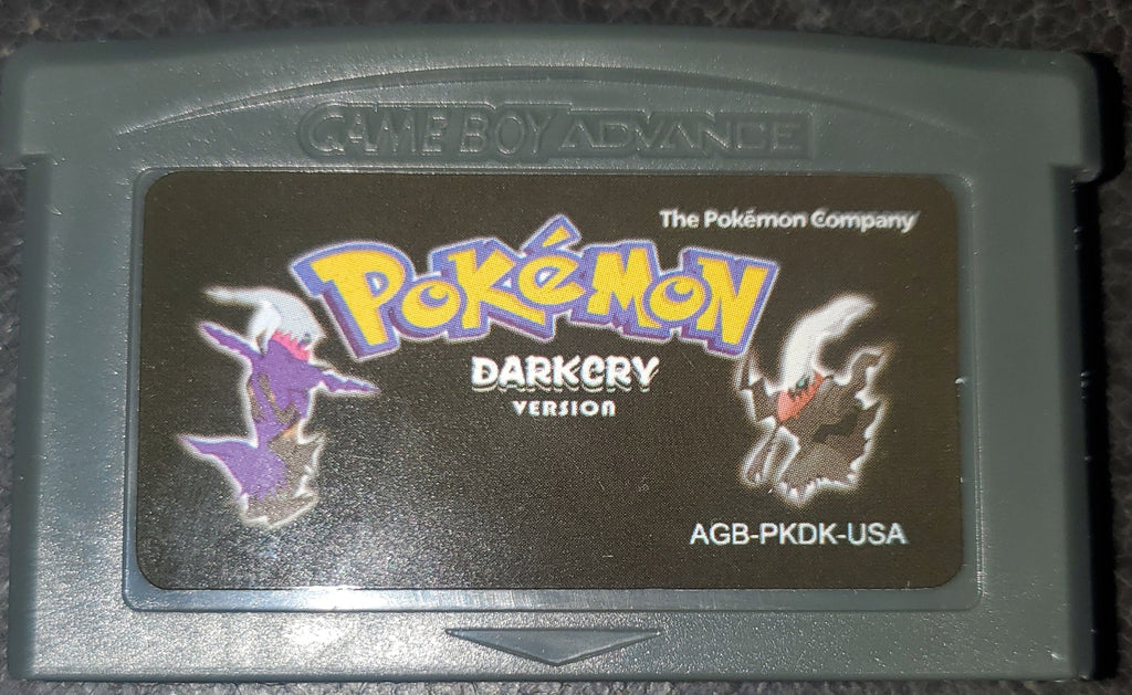 Pokemon Dark Cry GBA ROM Hack Video Game Custom Gameboy Advance
