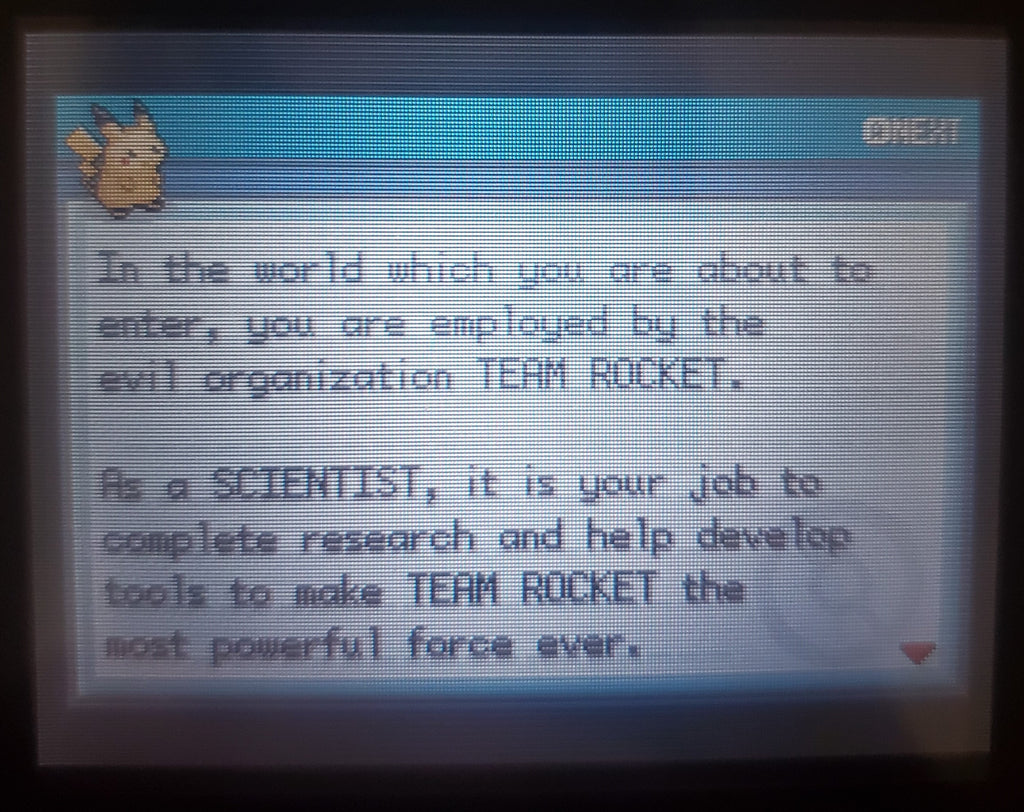Pokemon Rocket Science GBA ROM Hack Video Game Cartridge Custom Gameboy Advance