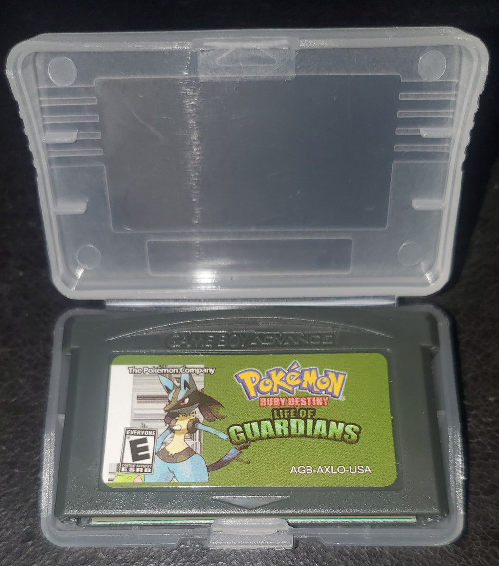 Pokemon Ruby Destiny Life of Guardians GBA ROM Hack Game Boy Advance