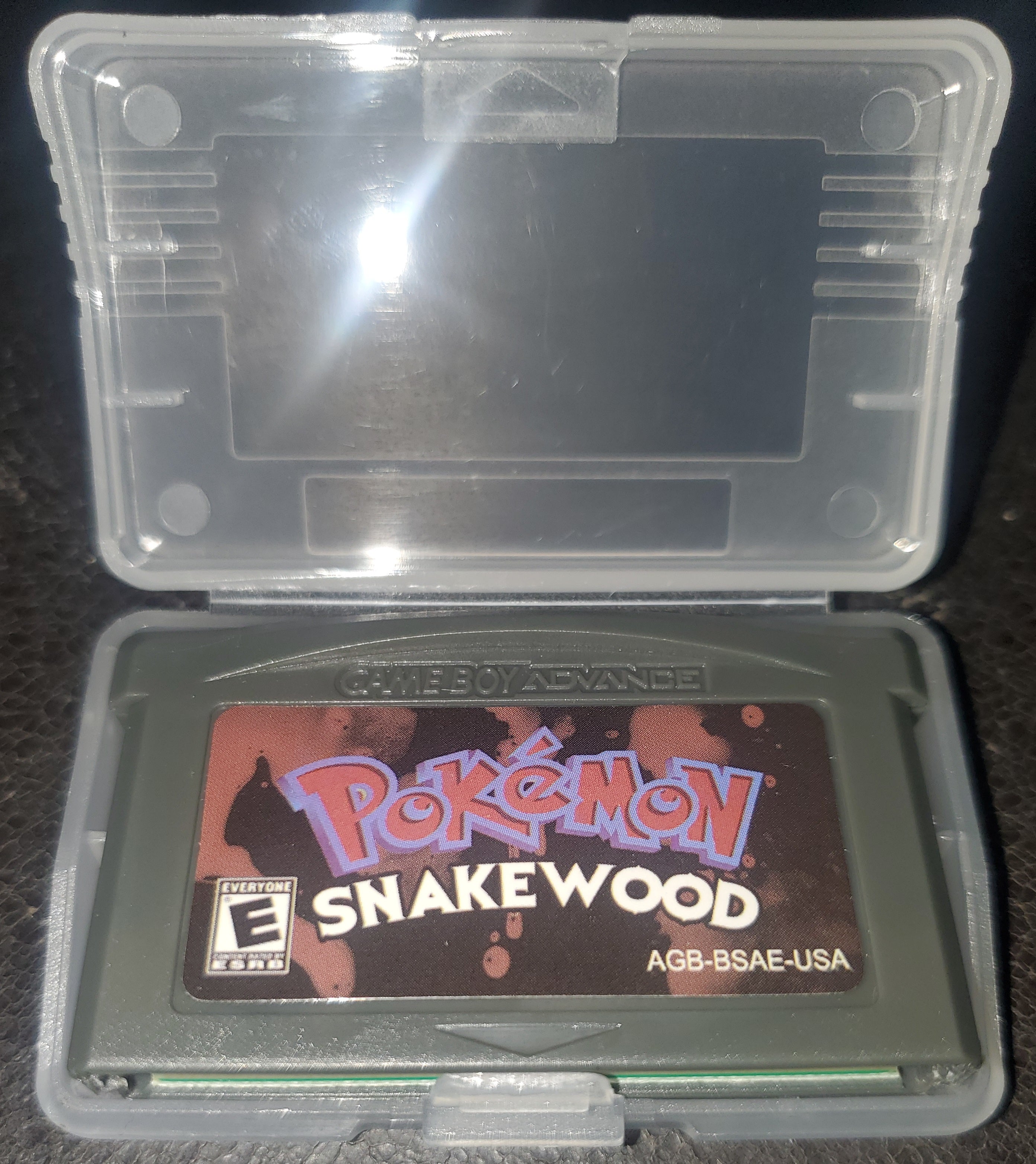 Pokemon Snakewood GBA ROM Hack Video Game Custom Gameboy Advance