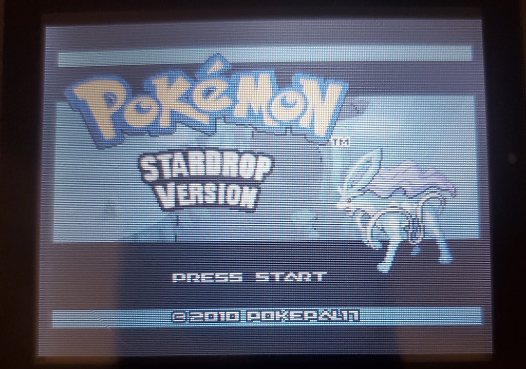 Pokemon Stardrop GBA ROM Hack Video Game Custom Gameboy Advance