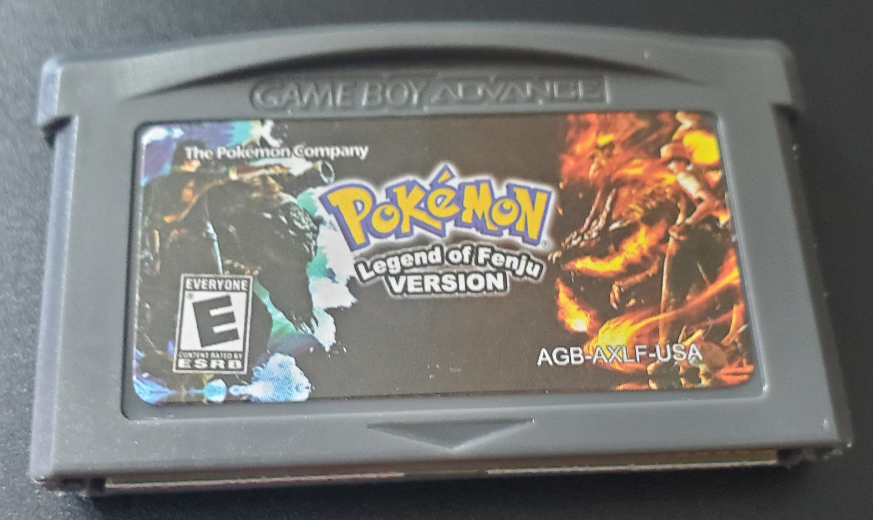 Pokemon Legend of Fenju GBA ROM Hack Video Game Gameboy Advance