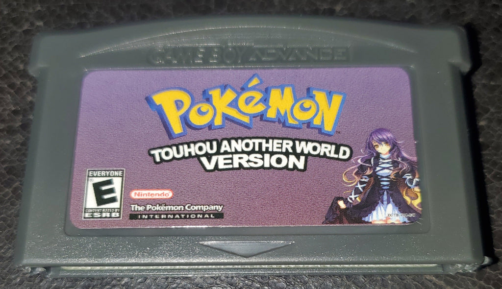 Pokemon Touhou Another World GBA ROM Hack Video Game Gameboy Advance