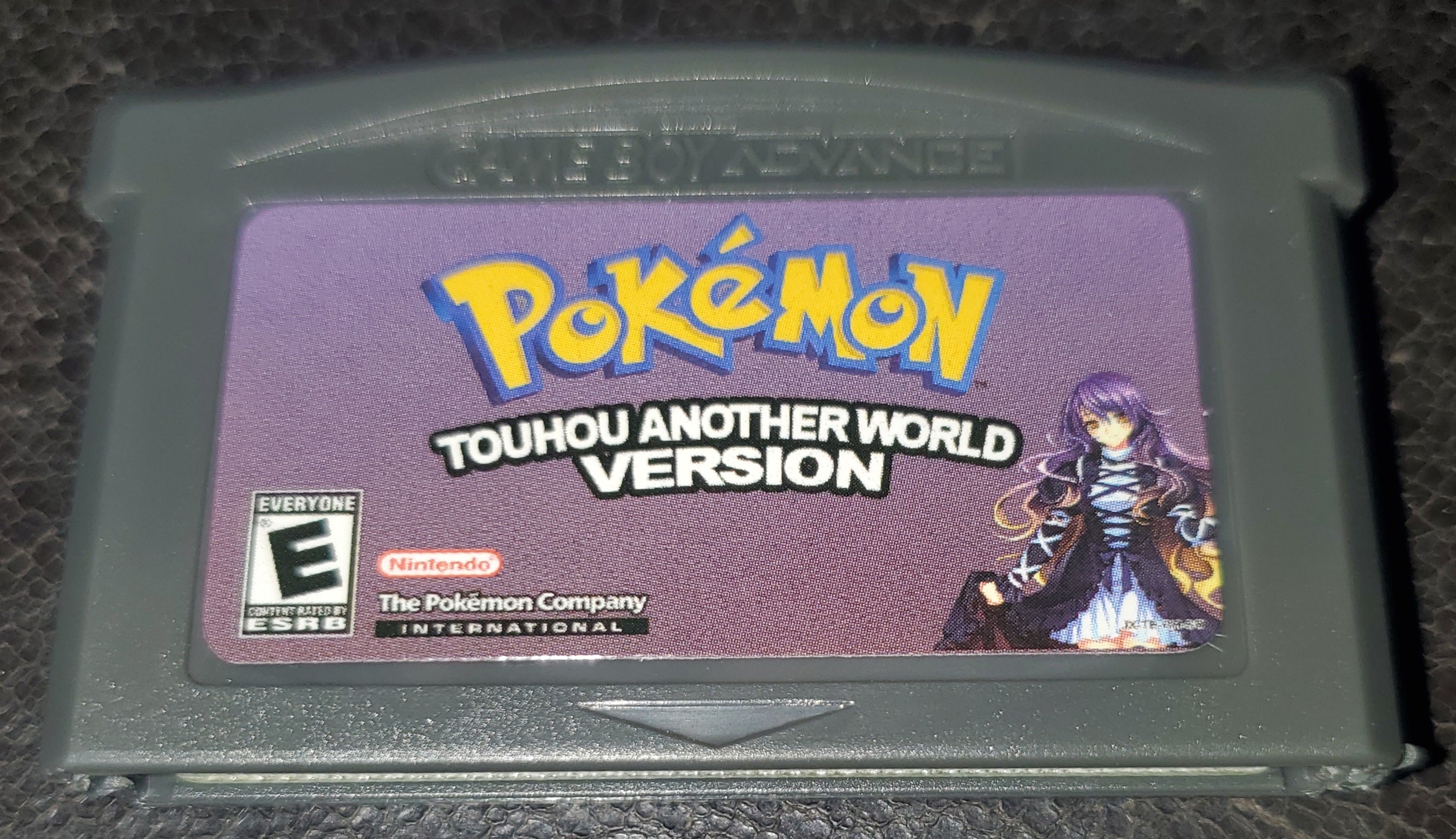 Pokemon Touhou Another World GBA ROM Hack Video Game Gameboy Advance