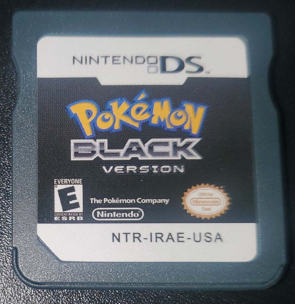 Pokemon Black Version 1 NDS Video Game Cartridge Nintendo DS 2011 R4