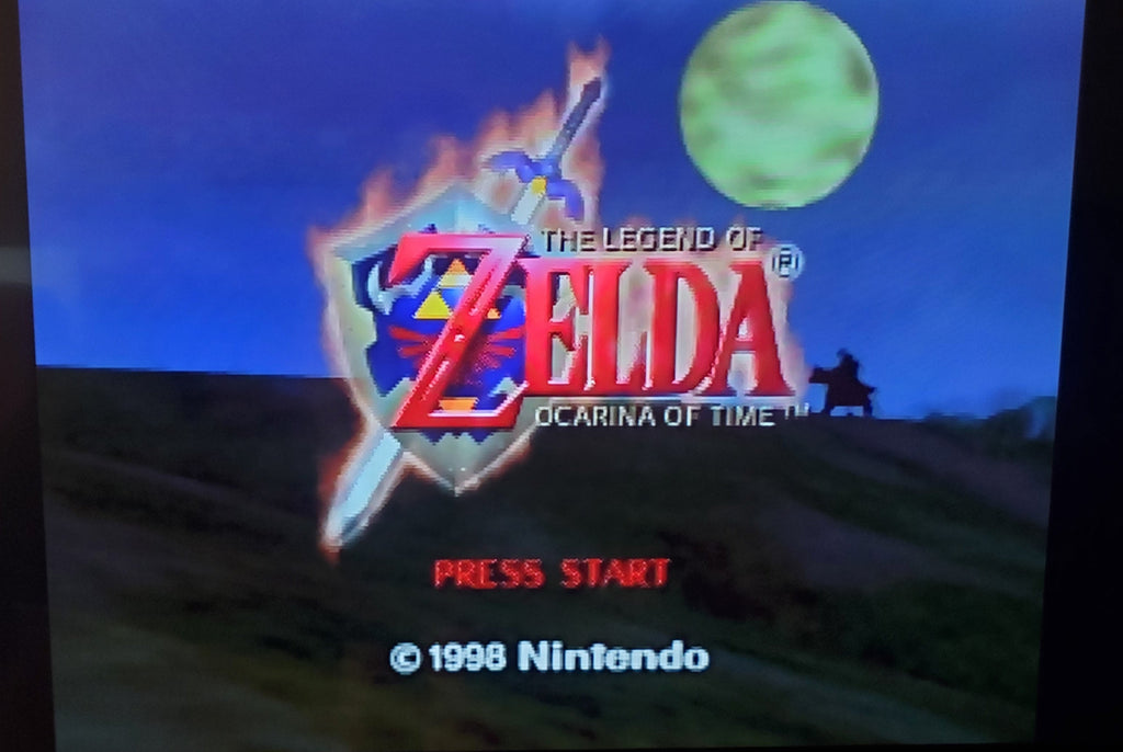 Legend of Zelda Ocarina of Time N64 Nintendo 64 Video Game 1998