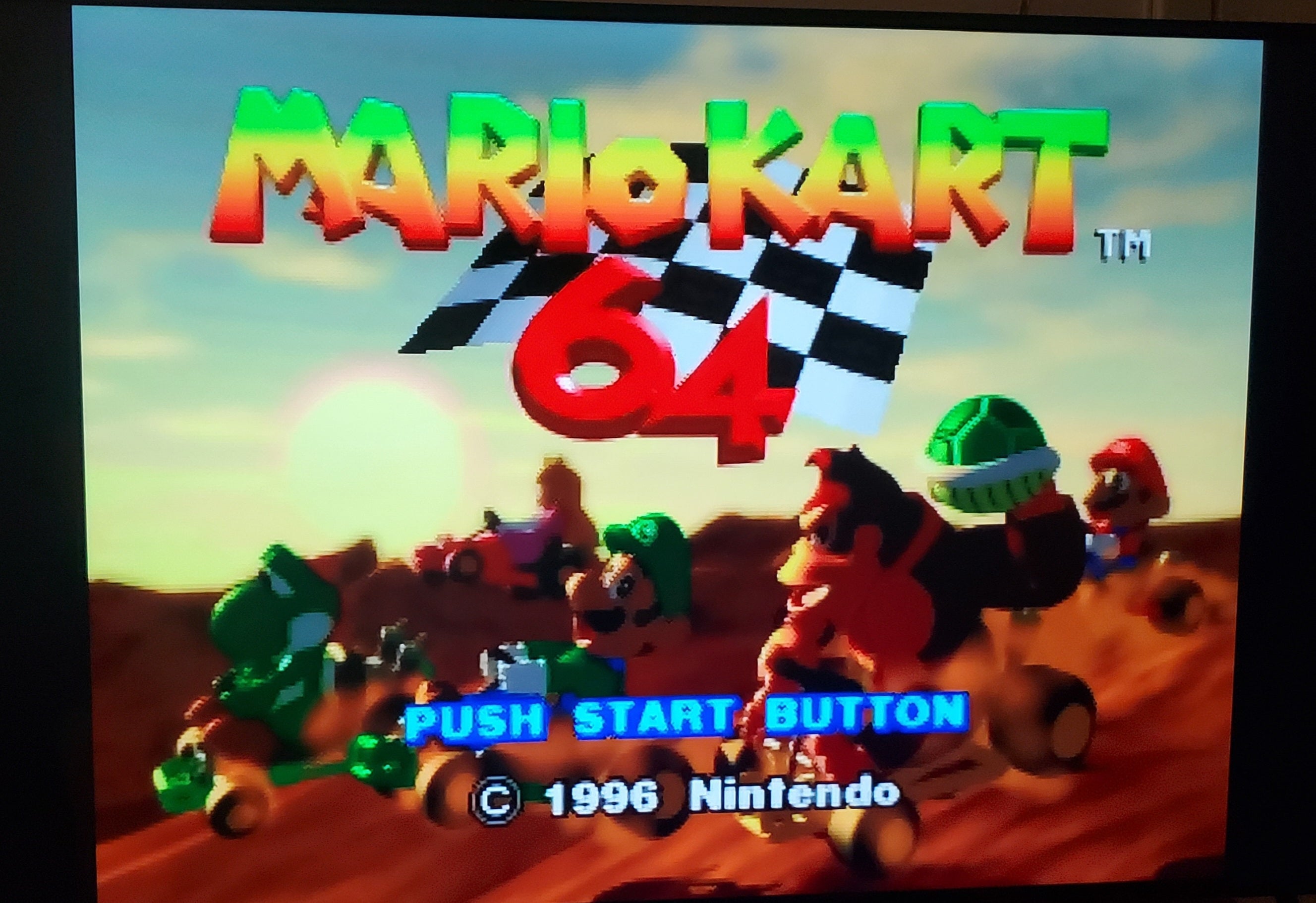 Mario Kart 64 N64 Nintendo 64 Video Game Cartridge 1997