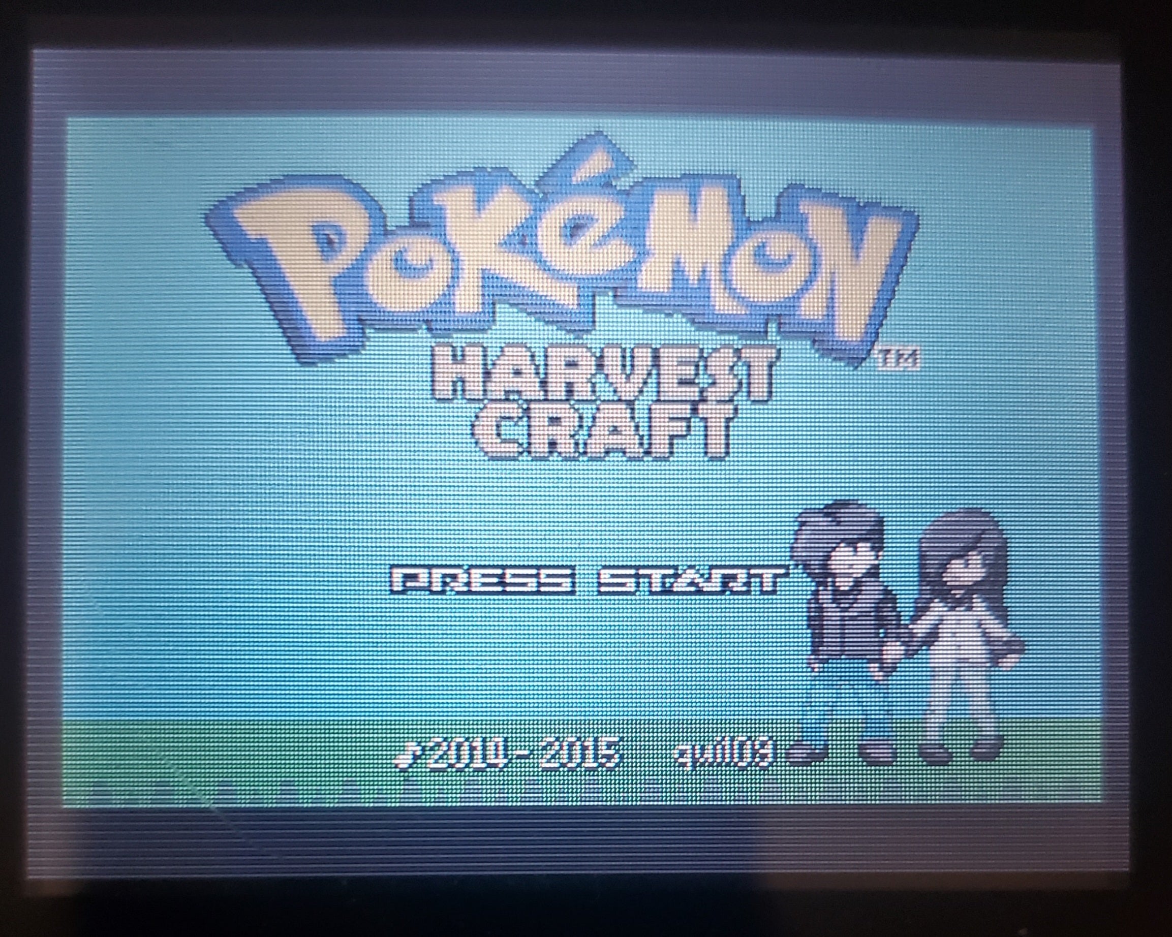 Pokemon Harvest Craft GBA ROM Hack Video Game Custom Gameboy Advance