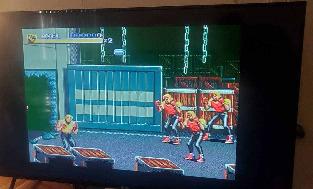 Streets of Rage 3 Sega Genesis Mega Drive Video Game Cartridge 1994