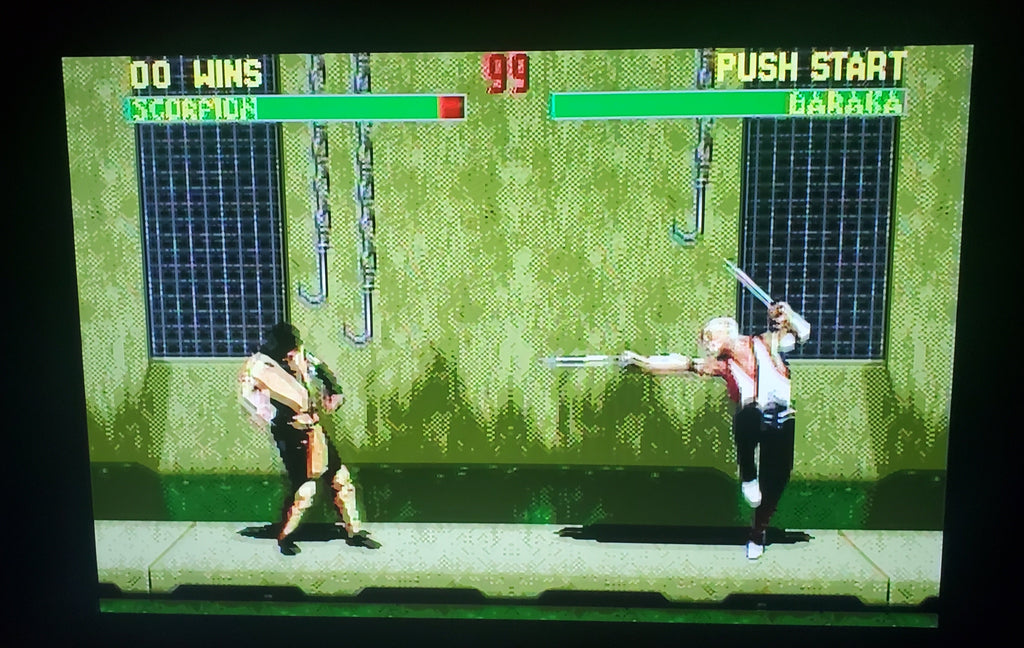 Mortal Kombat 2 Sega Genesis Mega Drive Video Game Cartridge 1994