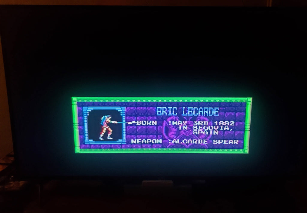 Castlevania The New Generation Sega Genesis Mega Drive Video Game 1994