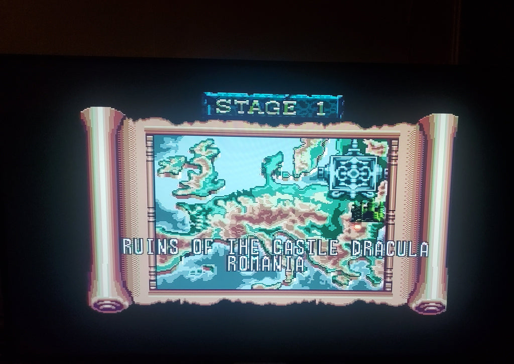 Castlevania The New Generation Sega Genesis Mega Drive Video Game 1994
