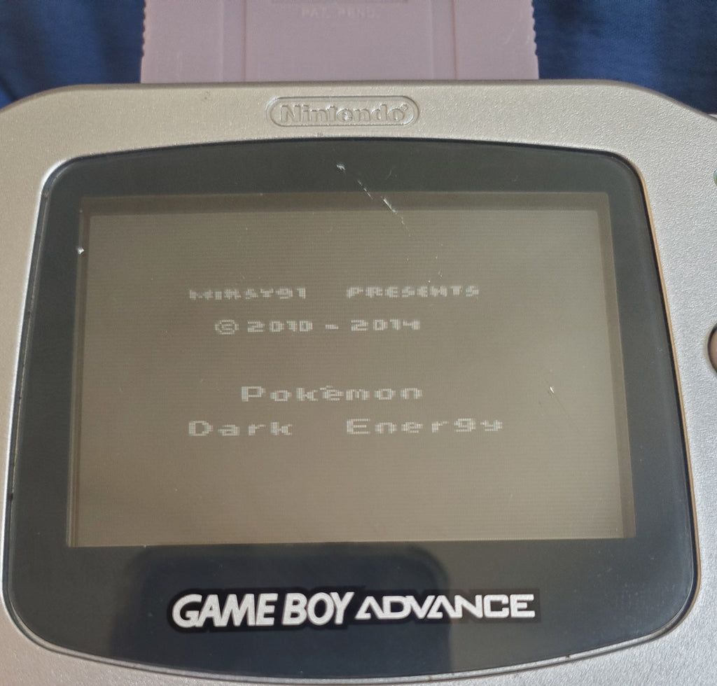 Pokemon Dark Energy GBC ROM Hack Video Game Custom Gameboy Color