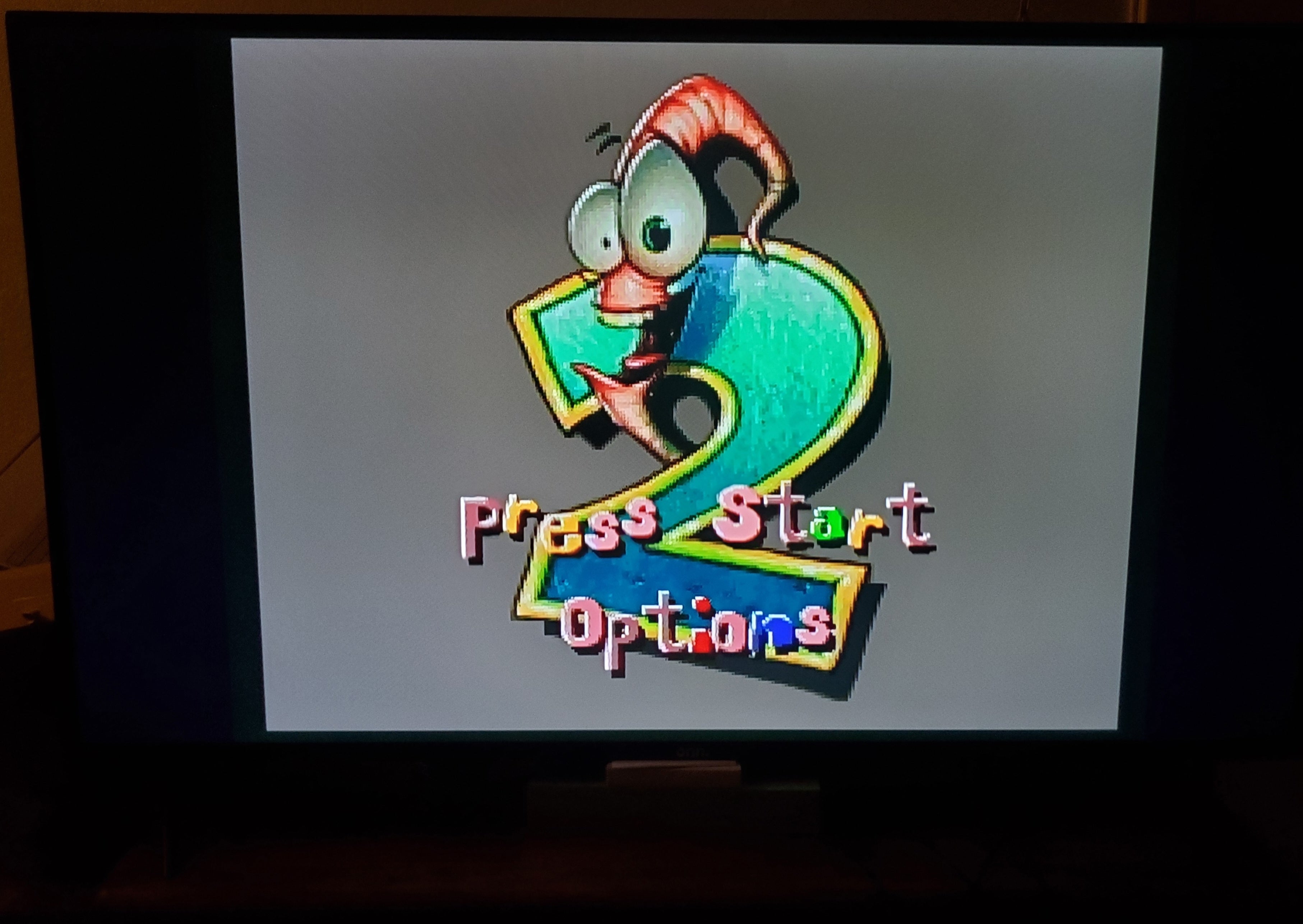 Eathworm Jim 2 SNES Video Game Cartridge Super Nintendo 1995