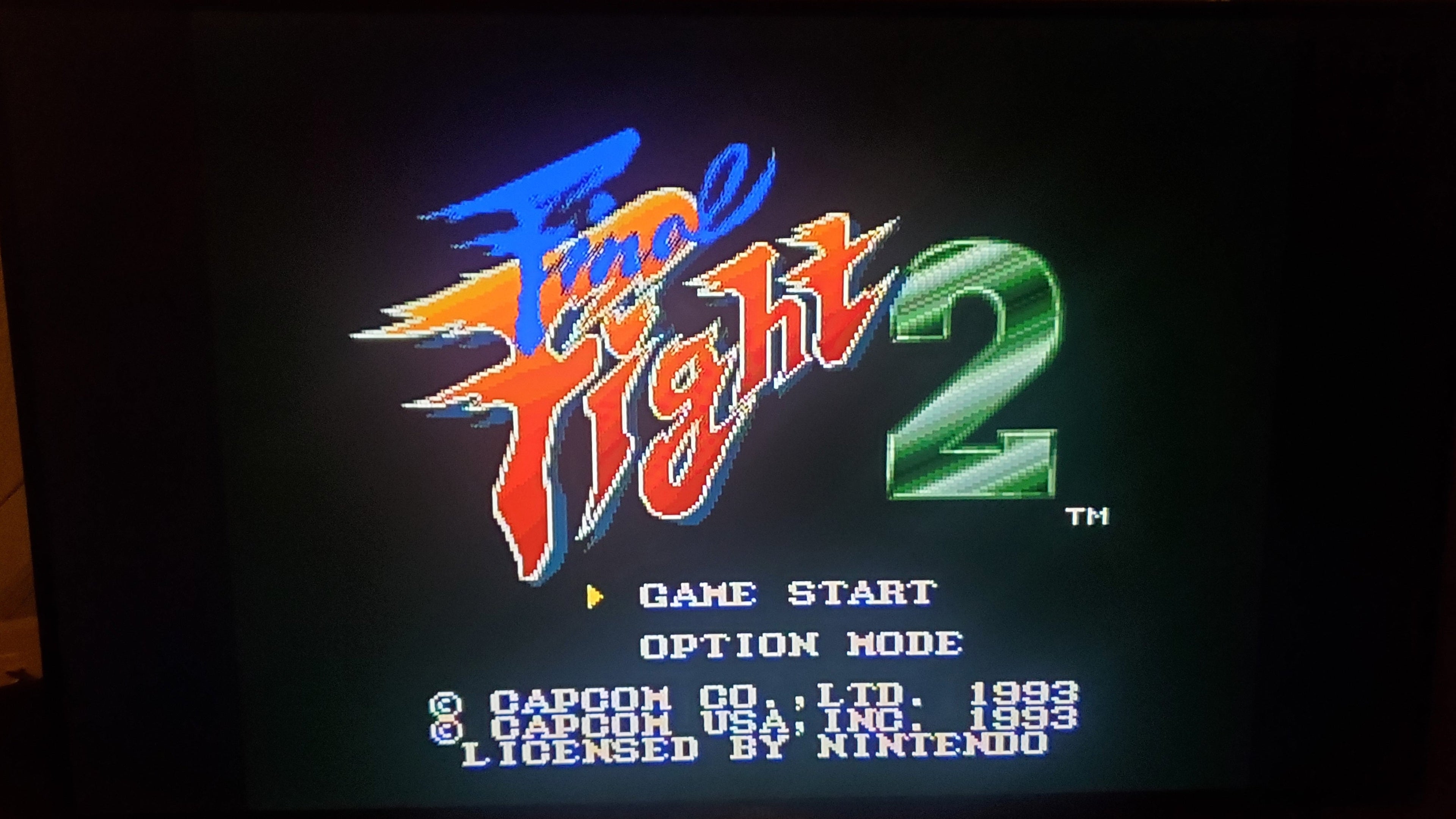 Final Fight 2 SNES Video Game Cartridge Super Nintendo 1993
