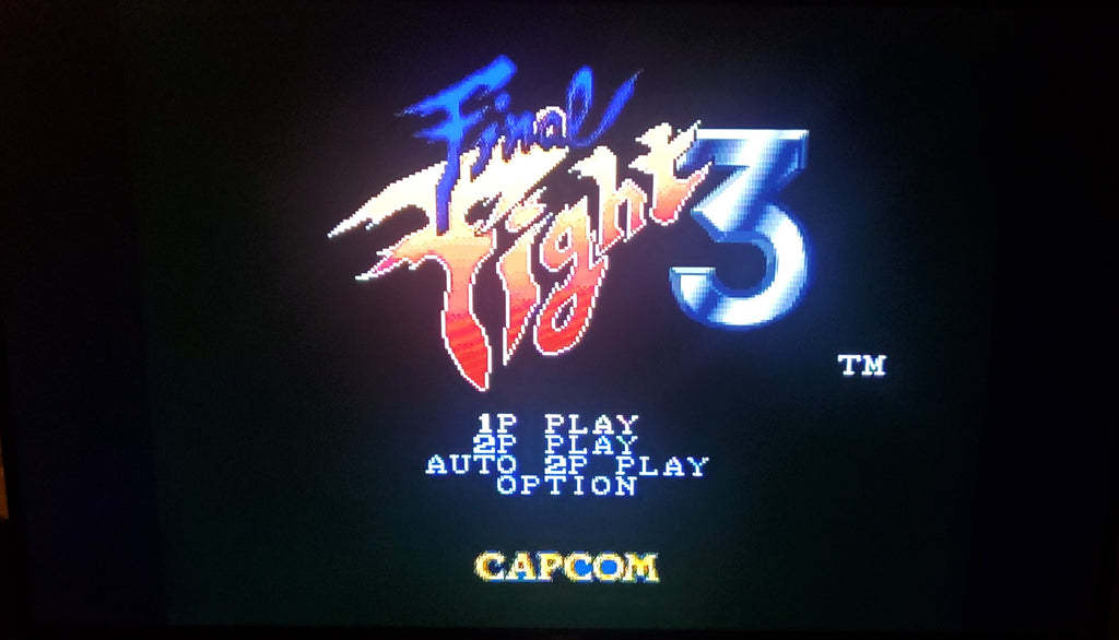 Final Fight 3 SNES Video Game Cartridge Super Nintendo 1995
