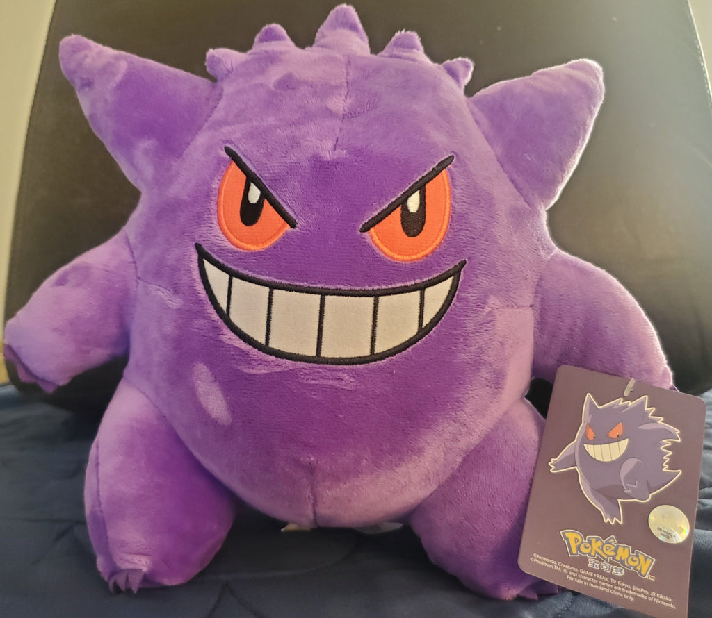Pokemon Gengar Plush Soft Stuffed Doll Toys Cute 11 Inch Kids