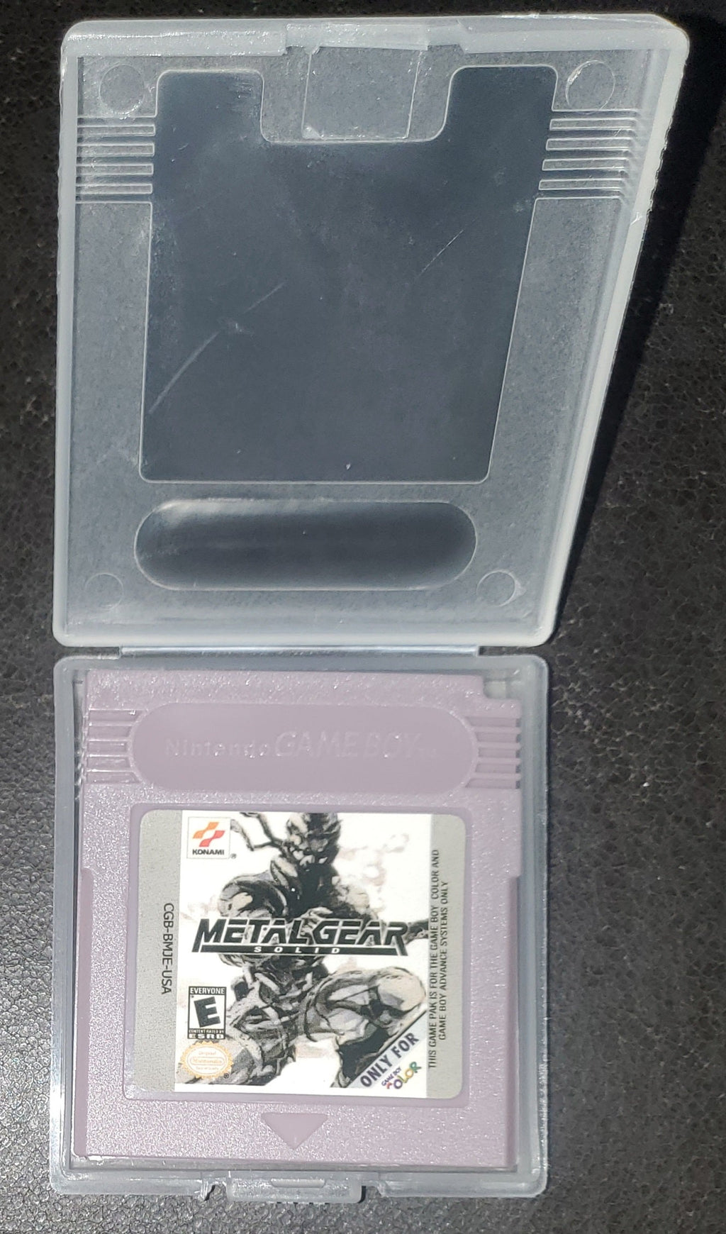 Metal Gear Solid GBC Video Game Catridge Gameboy Color 2000