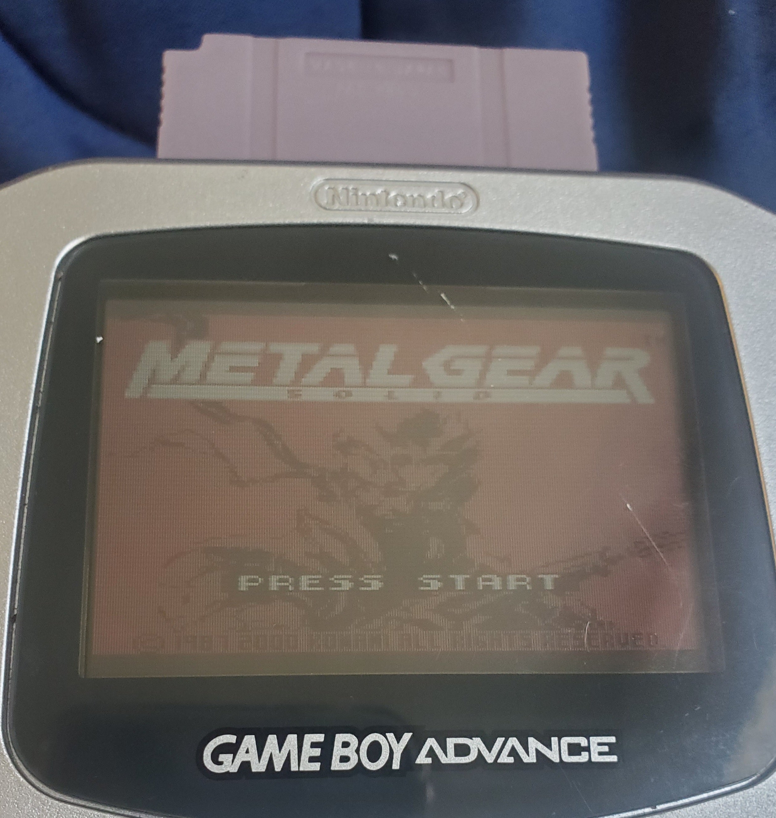 Metal Gear Solid GBC Video Game Catridge Gameboy Color 2000