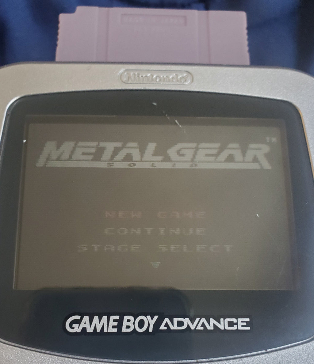 Metal Gear Solid GBC Video Game Catridge Gameboy Color 2000