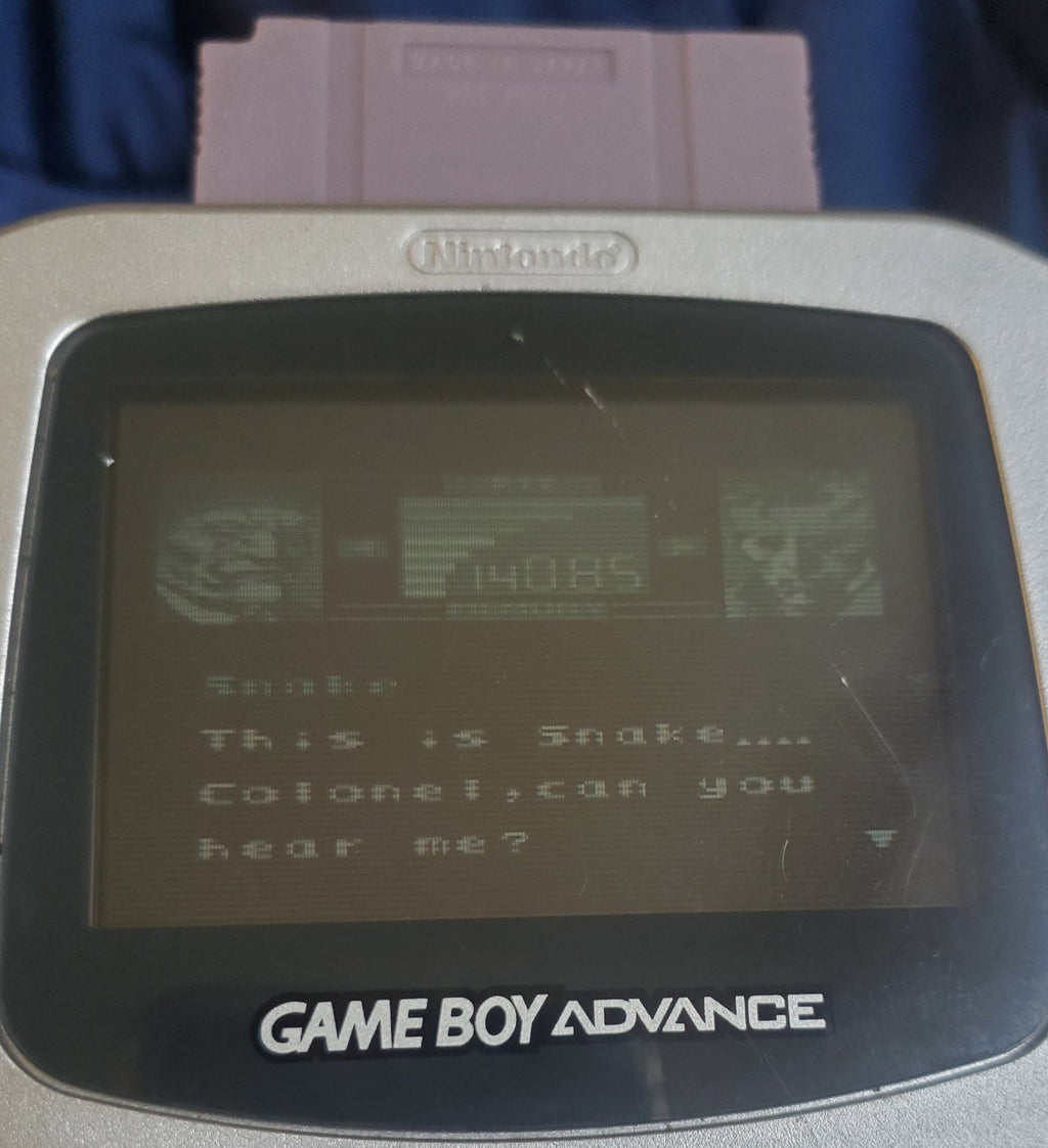 Metal Gear Solid GBC Video Game Catridge Gameboy Color 2000